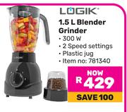 Logik 1.5L Blender Grinder 