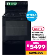 Defy Kitchenaire 600 Electric Stove DSS694