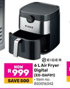Eiger 6L Air Fryer Digital EG-DAF01
