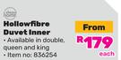 0Always Home Hollow Fibre Duvet Inner-Each