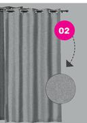 Kirsch Taped Semi Block Out Curtain-Each