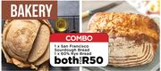 San Francisco Sourdough Bread And 60% Rye Bread-For Both