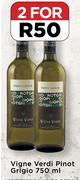 Vigne Verdi Pinot Grigio-For 2 x 750ml