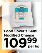 Food Lover's Semi Modified Cheese-Per Kg