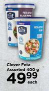 Clover Feta Assorted-400g Each