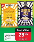Jumpin Jack Popcorn(All Variants)-For Any 2 x 100g