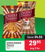 Diddle Daddle Popcorn (All Variants)-For Any 2 x 150g