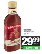 Wellington's Tomato Sauce-700ml