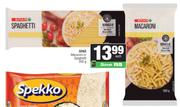 Spar Macaroni Or Spaghetti-500g