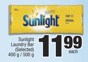Sunlight Laundry Bar (Selected)-400g/ 500g Each