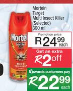 Mortein Target Multi Insect Killer (Selected)-300ml Each