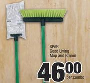 Spar Good Living Mop & Broom Combo-Per Combo