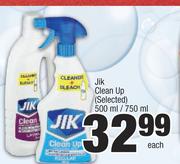 Jik Clean Up (Selected)-500ml/750ml Each