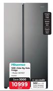 Hisense 508Ltr Side-By-Side Fridge H670SIT