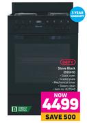 Defy Stove Black DSS612