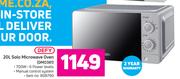 Defy 20L Solo Microwave Oven DMO381