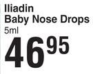 Iliadin Baby Nose Drops-5ml