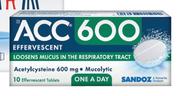 ACC 600-10 Effervescent Tablets