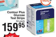 Contour Plus Glucose Test Strips-50's Pack 