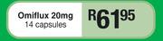 Omiflux 20mg-14 Capsules