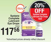 Systane Complete Lubricant Eye Drops-10ml