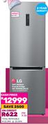 LG 341Ltr Bottom Freezer Fridge GC-B459NLXM.A
