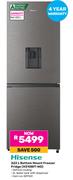 Hisense 222Ltr Bottom Mount Freezer Fridge H310BIT-WD