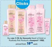 Oh So Heavenly Heart Of Gold Or Positively Pink Products-Each