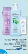 Oh So Heavenly Body Washes (Excl 720 ml & Collections)-Each