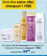 Oh So Heavenly Fine Fragrance Collection Products-Each