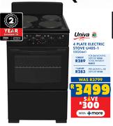 Univa 4 Plate Electric Stove U405-1