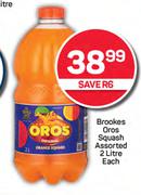 Brookes Oros Squash Assorted-2L Each