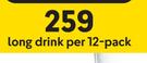 Nadir Bristol Tumblers Long Drink-Per 12 Pack