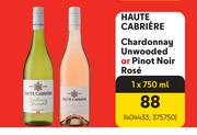 Haute Cabriere Chardonnay Unwooded Or Pinot Noir Rose-750ml