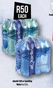 aQuelle Still Or Sparkling Water-6 x 1.5L Each