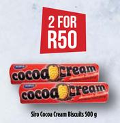 Siro Cocoa Cream Biscuits-For 2 x 500g