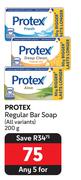 Protex Regular Bar Soap (All Variants)-For Any 5 x 200g