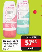 Gynaguard Intimate Wash (All Variants)-140ml Each