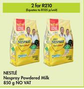 Nestle Nespray Powdered Milk-For 2 x 850g