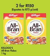 Kellogg's All Bran Flakes-For 2 x 1Kg