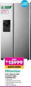 Hisense 474L Side By Side Freezer Fridge H690SS-IDL