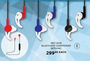 M Stuff MST-1009 Bluetooth Earphones With Mic-Each