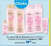 Oh So Heavenly Heart Of Gold Or Positively Pink Products-Each