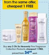 Oh So Heavenly Fine Fragrance Collection Products-Each