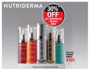 Nutriderma Serums-30ml Each