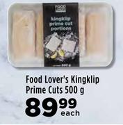 Food Lover's Kingklip Prime Cuts-500g Each