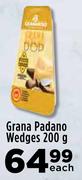 Grana Padano Wedges-200g Each
