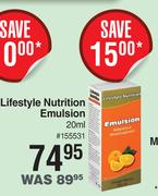 Lifestyle Nutrition Emulsion-20ml