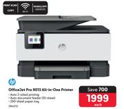 Hp Office Jet Pro 9013 All-In-One Printer 384072