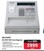 Sharp XE-A137-WH Cash Register 395566